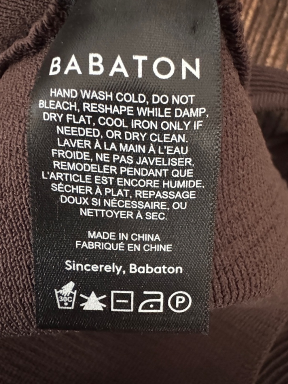 Aritzia Babaton Sculpt Knit Tank pinecone brown - Picture 4 of 5